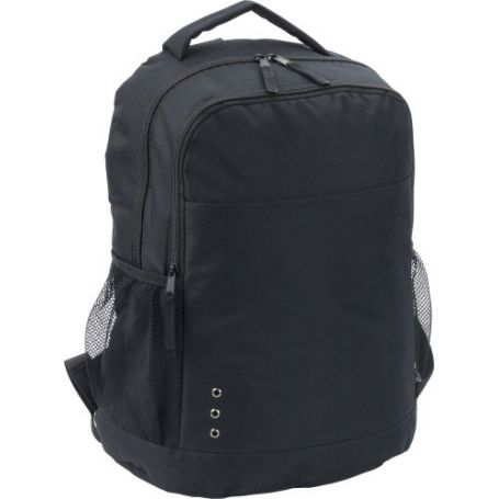 Backpack with compartment network side, shoulder strap, and adjustable shoulder straps, customised with your logo