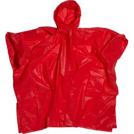 Poncho, emergency raincoat in PEVA with case.