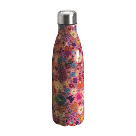 Water bottle "Bruin Bear" 500ml, double wall in stainless steel, thermal. 12