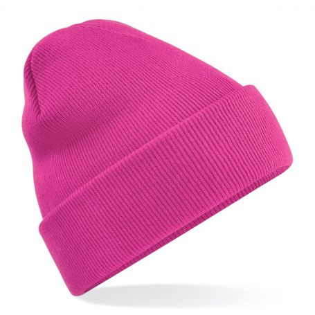 Berretto invernale 100% acrilico soft-touch. Original Cuffed Beanie.  Unisex. Beechfield