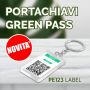 GREEN PASS KEYCHAIN!! News 2021! Your QR always at your fingertips.