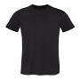 Unisex Slub T-Shirt ( flamed ) 100% Cotton. No Label. Black Spider