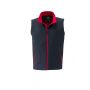 Gilet smanicato antivento, idrorepellente. Men's Promo Softshell Vest, James & Nicholson