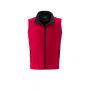 Gilet smanicato antivento, idrorepellente. Men's Promo Softshell Vest, James & Nicholson