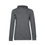 Felpa girocollo Hoodie Women con cappuccio minimal Donna. B&C