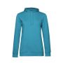 Felpa girocollo Hoodie Women con cappuccio minimal Donna. B&C