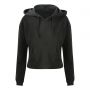 Felpa taglio corto, Girlie Cropped Hoodie, felpata. Just Hoods