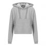 Felpa taglio corto, Girlie Cropped Hoodie, felpata. Just Hoods