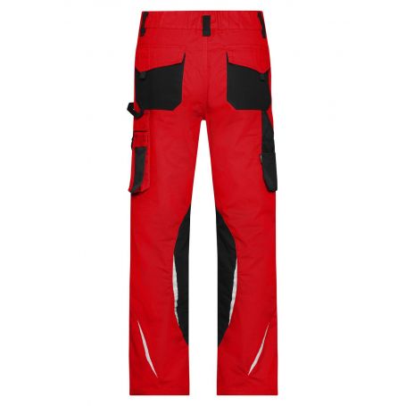 Pantalon de Vêtements de travail Pantalons avec des poches sur les genoux,  Unisexe, James & Nicholson