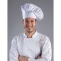 Chef's hat stretched on the back. Washable at 40°C.  Made in Italy. Color Italian