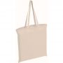 Shopper/Busta 38x42cm 130gr/m2 100% Cotone Natural manici lunghi. Katrin