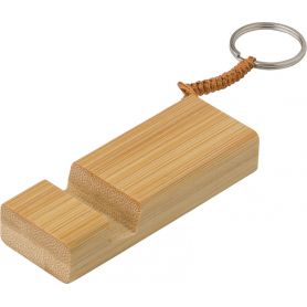 Keychain, smartphone holder, bamboo Kian