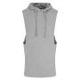 Sporty hoodie, super stretch and wide armholes. Urban Sleeveless Muscle Hoodie. Unisex. JustCool