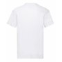 T-Shirt Original T White Unisex Short Sleeve Fruit Of The Loom