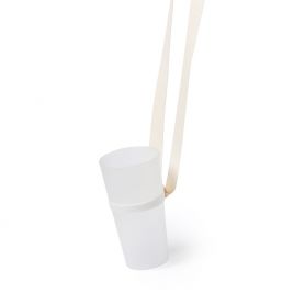 Lanyard cup holder 100% Cotton/Silicone. Felin