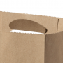 Lightweight bags in recycled paper of 80g/m2. 26 x 12 x 36 cm. Haspun