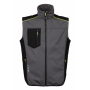 Gilet soft shell 3 couches 320g/m2 étanche. Pinzolo. CCR