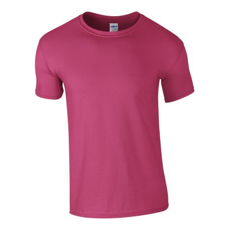 T-Shirt Soft StyleT maglia girocollo manica corta 100% Cotone. Unisex.  Gildan