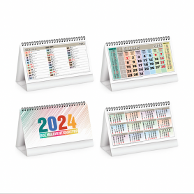 Calendari da tavolo 2024 illustrati 100% made in Italy ⋆ Akena