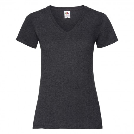 T-Shirt Valueweight V-Neck T Donna collo a V Fruit Of The Loom