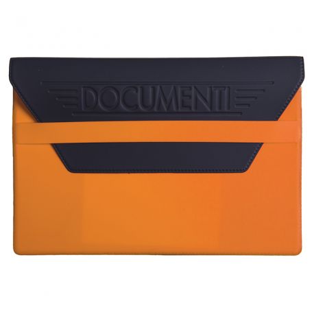 Promo Stock 50 Porta documenti 18,3 x 13 cm in TAM bicolore per auto con marcatura a secco