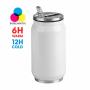 Water Bottle Thermal Can 260 ml subli double layer in steel. 12 hours cold - 6 hours hot