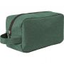 600D Polyester Beauty Case 26 x 14 x 11 cm with handle and zip. Melange effect