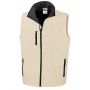 2-layer Microfleece Softshell Vest Unisex Black Spider