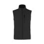 Gilet softshell en RPET et micropolaire interne. 300 g/m2. Jandro