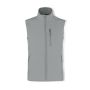 Gilet softshell en RPET et micropolaire interne. 300 g/m2. Jandro