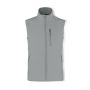 Gilet softshell in RPET e micropile interno. 300 g/m2. Jandro