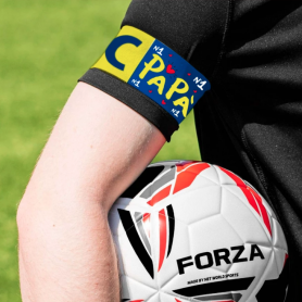 Personalized captain's armband with your own color graphics