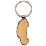 copy of BASE Floating key ring oval shape, in EVA. Hamid