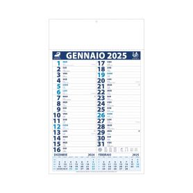 2025 "TRIMONTHLY" calendar 28.8 x 47 cm wall. Dutch Trimonthly