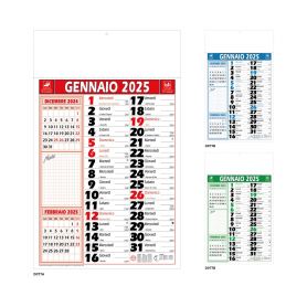 Calendario 2025 "Note" 28,8 x 47 cm da muro. Olandese Note