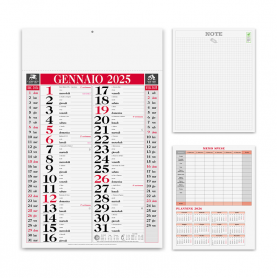 copy of Calendar 2024 "Classic" 29 x 47 cm wall. Dutch