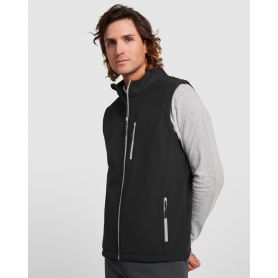 Gilet Softshell doppio strato. Roly Nevada Giubbotto Uomo