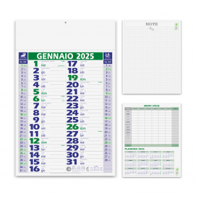 copy of Calendar 2024 "Smart" 29 x 47 cm wall. Dutch