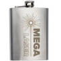 Stainless steel flask, capacity 240 ml. Benedict