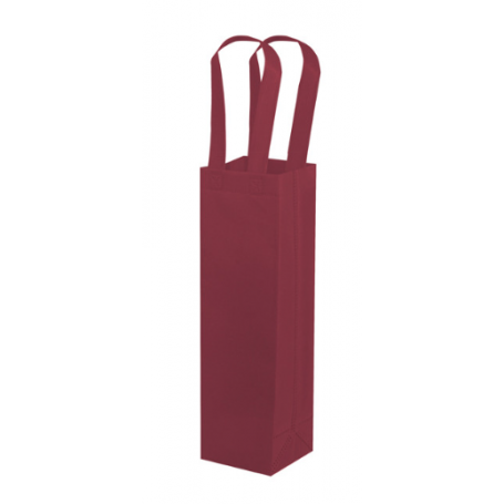 Shopper Bottle holder with non-woven handles. Chianti