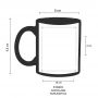 copy of Ceramic cup 320 ml Subli Mug with box. Customizable with your logo