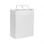 Shopping Bag 19 x 24 x 7 cm paper bag with flat handle Size XS