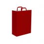 Sac Shopping 45 x 48 x 15 cm, enveloppe de papier de couleur de la poignée, plat, Taille XL