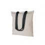 Shopper/Busta 38x42cm 100% Cotone 130gr/m2 bicolor manici lunghi