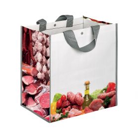 Shopping bag Shopping 35x34,5x22cm, "Gastronomy" in Polypropylene