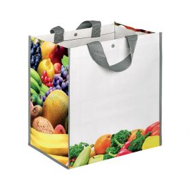 Borsa Shopping Spesa 35x34,5x22cm "Frutta" in Polipropilene