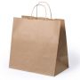 Borsa Shopper Take Away 30 x 29 x 18 cm in Carta Naturale