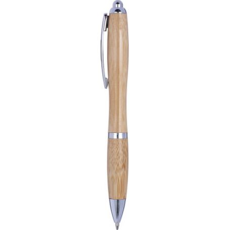 TIESOME 10pcs stylos à bille en bois, stylo à bille en bambou