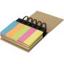 Set memo spiral with stick colorful, customizable with your logo