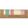 Set memo with a stick, coloured and ruler, customized with your logo